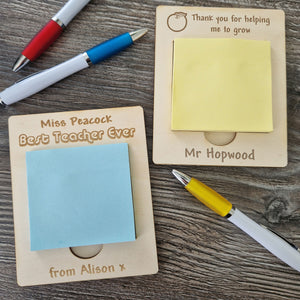 Teacher Post It Note Gift