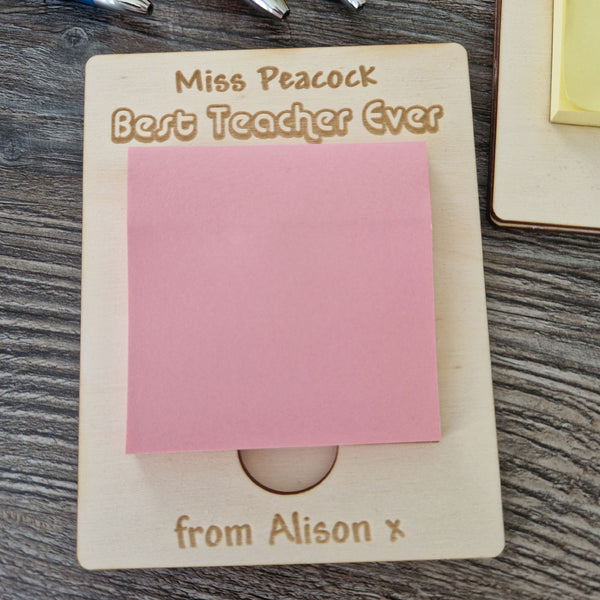 Teacher Post It Note Gift