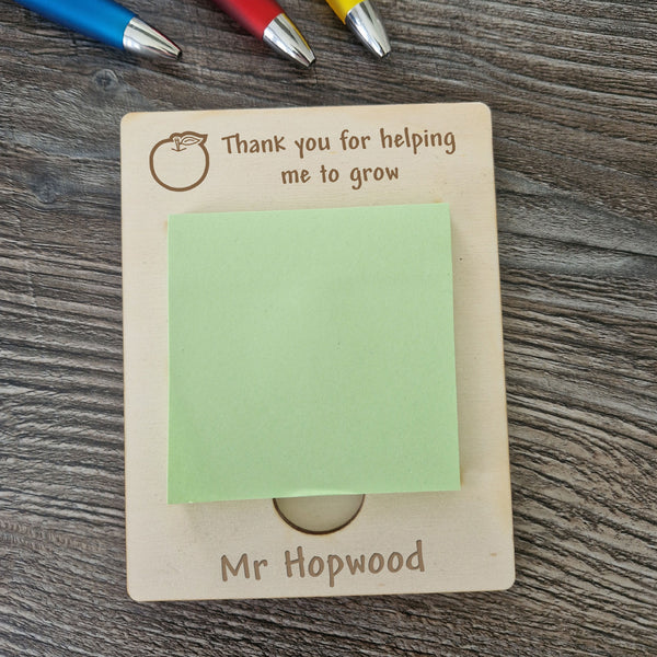 Teacher Post It Note Gift