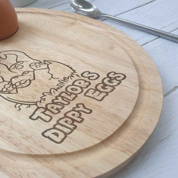 Personalised Hatching Dinosaur Egg Board