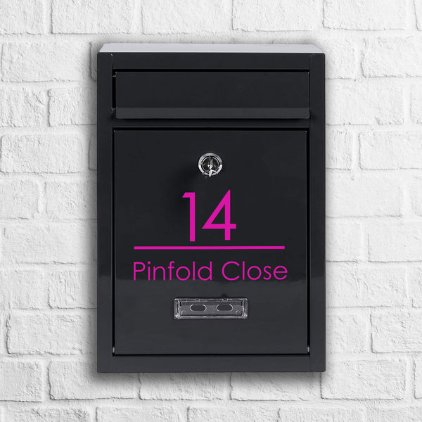 Cambridge Black Post Box